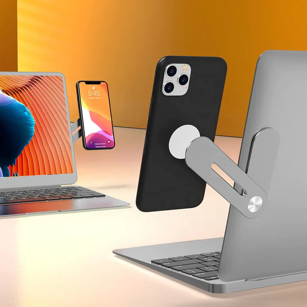 Portable Metal Tablet Stand for Laptop and Phone Live Streaming