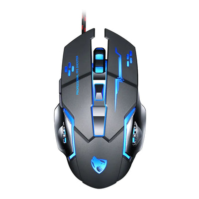 V6 Mechanical Wired Gaming Mouse for PC and eSports