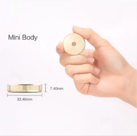 Magnetic Car Phone Holder - 360° Aluminum Mount for Dashboard