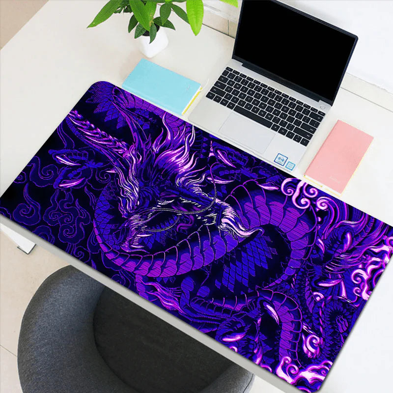 Premium Gaming Desk Pad - Dragon Design Non-Slip Mat