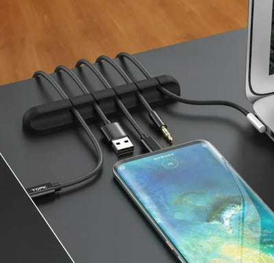 Topk Cable Organizer and Management Clips - Premium Desk Cable Holder
