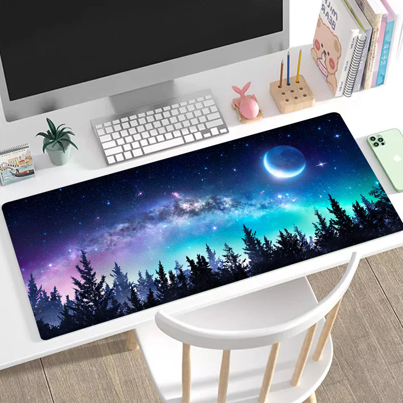 Premium Gaming Desk Pad - Multiple Designs (Dragon, Cherry Blossom, Northern Lights)