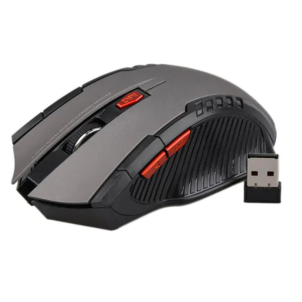 Wireless Gaming Mouse - Ergonomic Optical Mouse for PC & Laptop