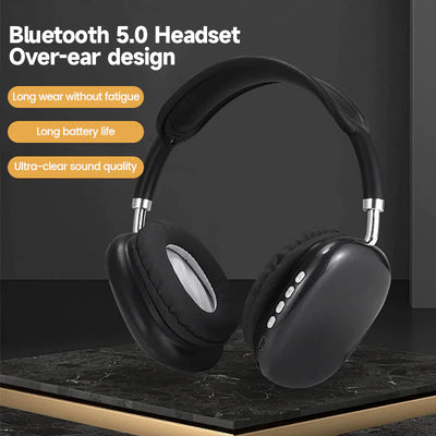 P9 Wireless Bluetooth Headphones - 3-in-1 Over-Ear Stereo Headset