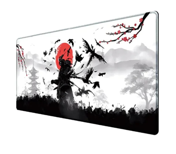 XXL Gaming Mouse Pad - Samurai Edge Japanese Art Design