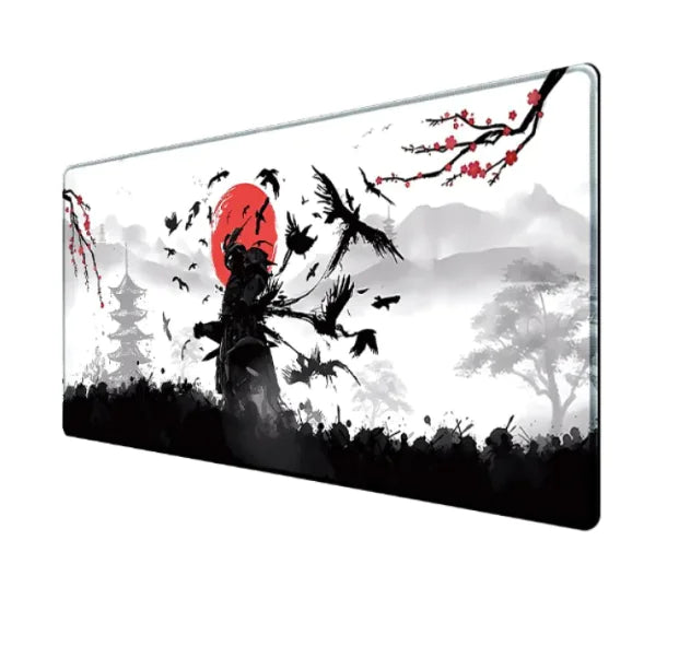 XXL Gaming Mouse Pad - Samurai Edge Japanese Art Design