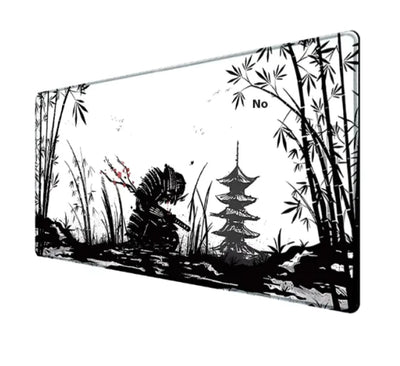XXL Gaming Mouse Pad - Samurai Edge Japanese Art Design