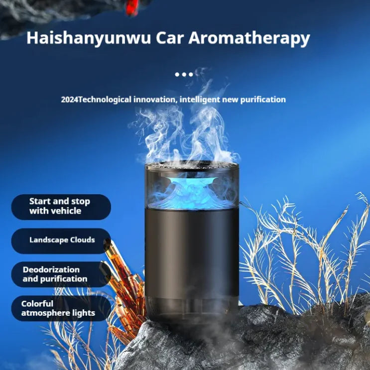 Car Aromatherapy Air Freshener Sprayer - USB Rechargeable