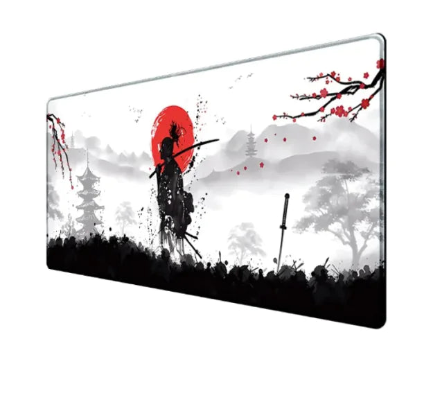 XXL Gaming Mouse Pad - Samurai Edge Japanese Art Design