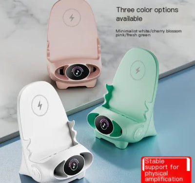 15W Fast Wireless Charging Stand - Desktop Phone Charger