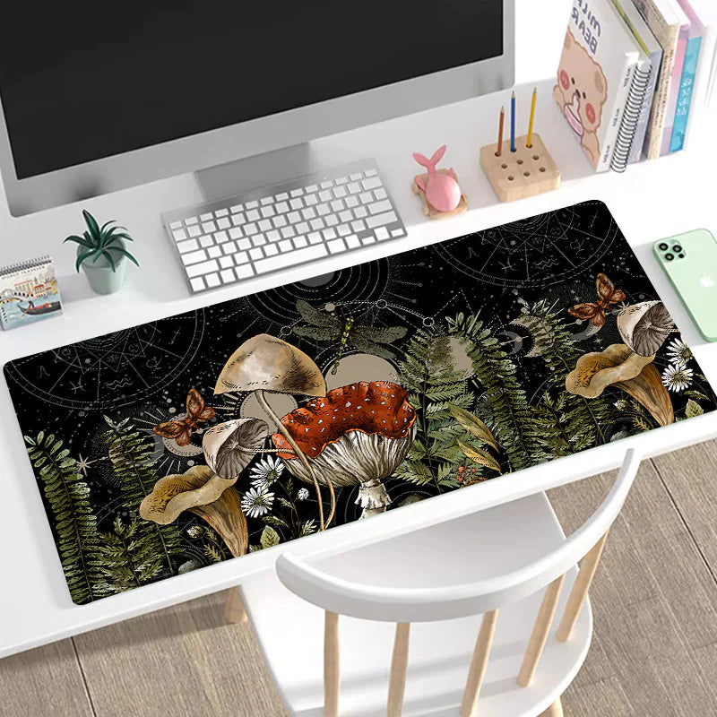 Premium Gaming Desk Pad - Multiple Designs (Dragon, Cherry Blossom, Northern Lights)