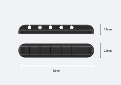 Topk Cable Organizer and Management Clips - Premium Desk Cable Holder