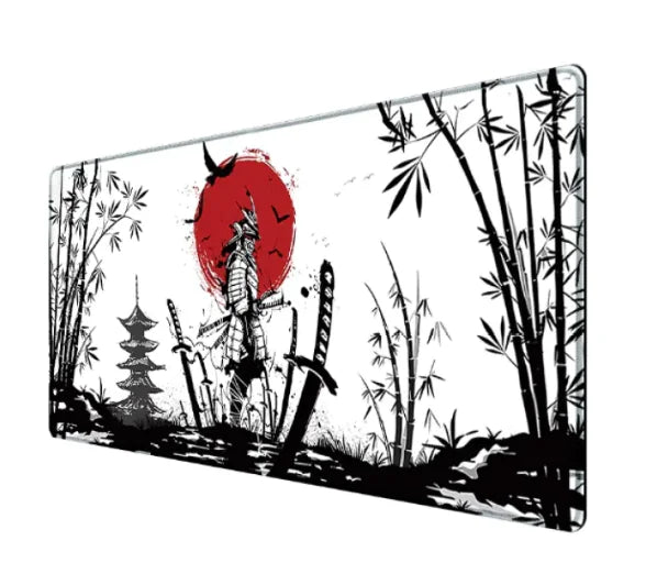 XXL Gaming Mouse Pad - Samurai Edge Japanese Art Design