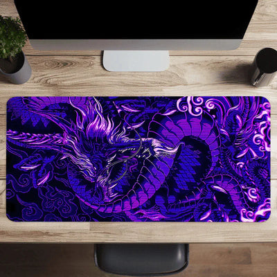 Premium Gaming Desk Pad - Dragon Design Non-Slip Mat