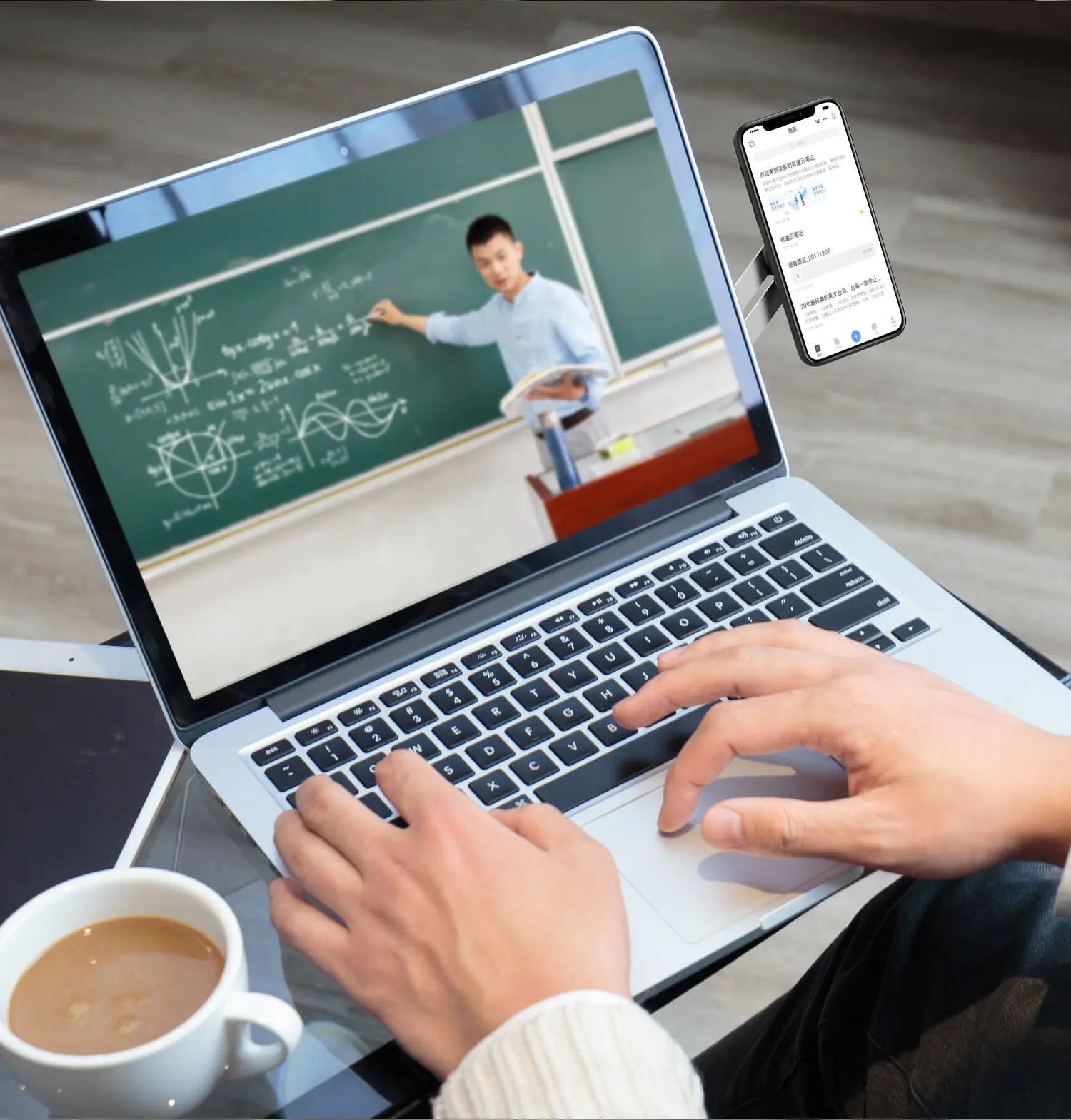 Portable Metal Tablet Stand for Laptop and Phone Live Streaming