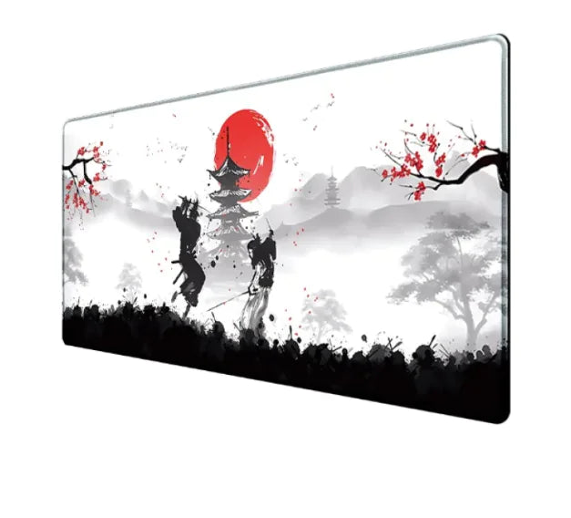 XXL Gaming Mouse Pad - Samurai Edge Japanese Art Design
